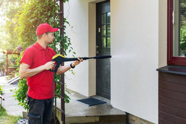 nettoyage des façades de maison