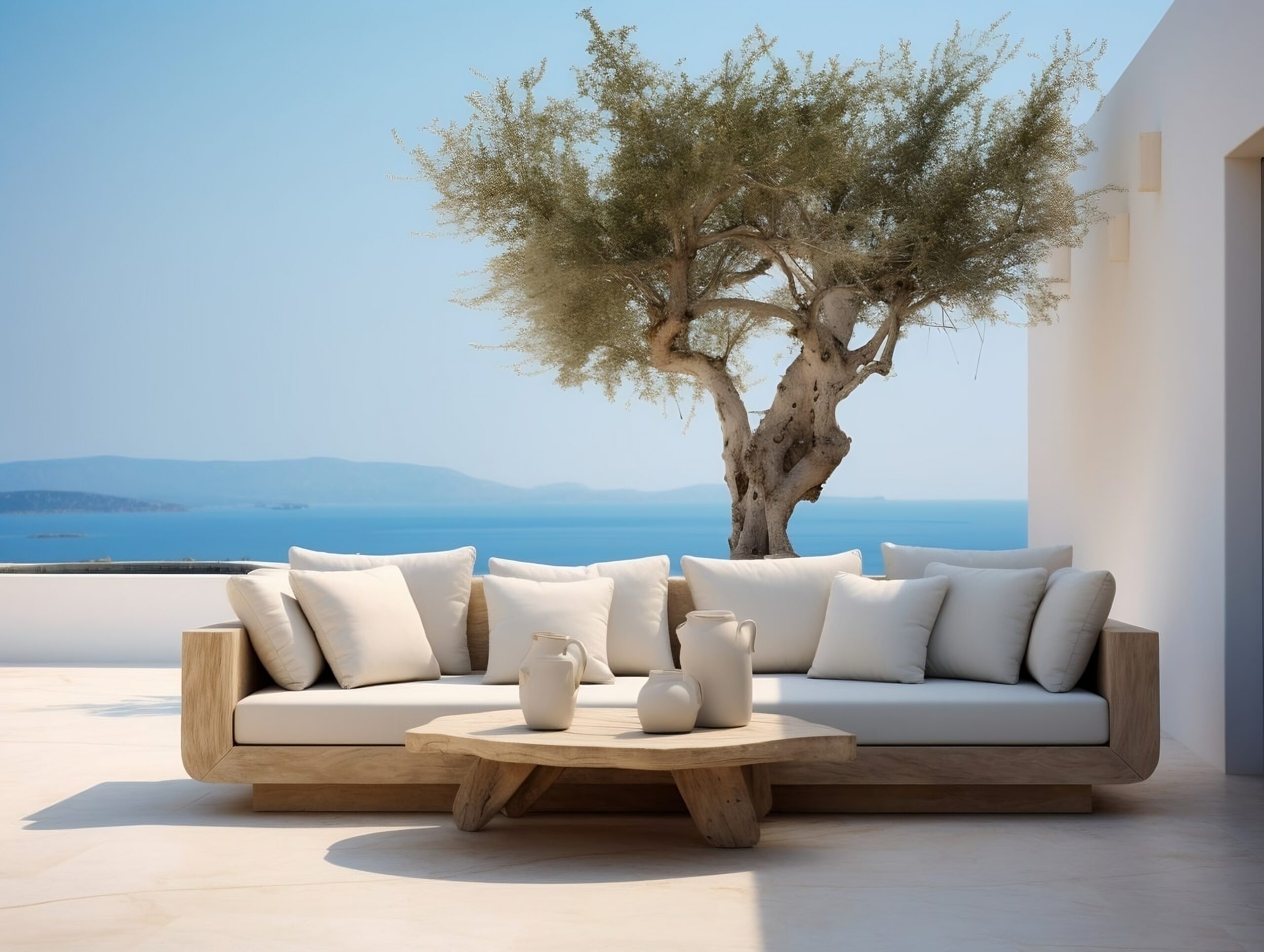Terrasse propre